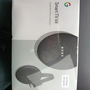 Smart TV KIT google home mini and chromecast